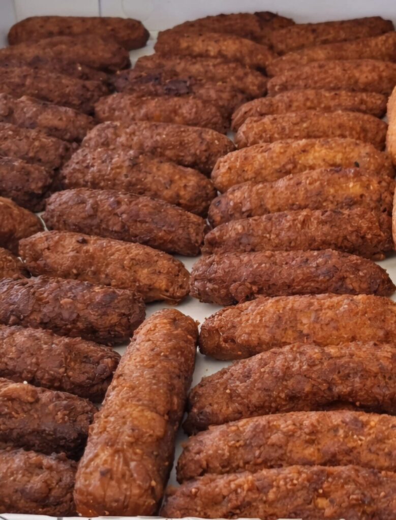 polpette di carne fatte artigianalmente